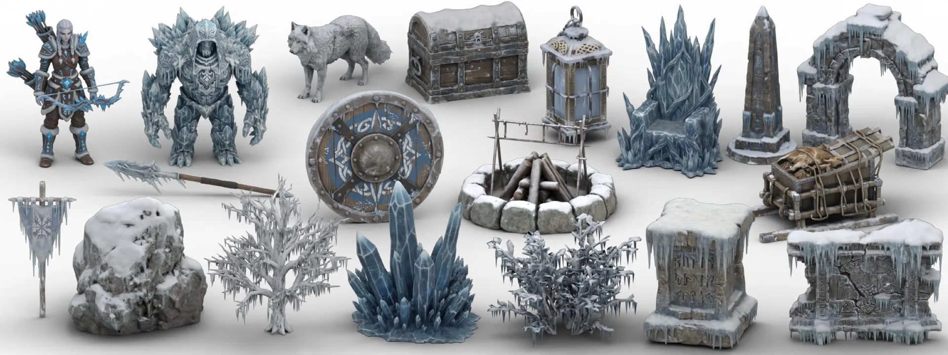 AssetGen ice gallery