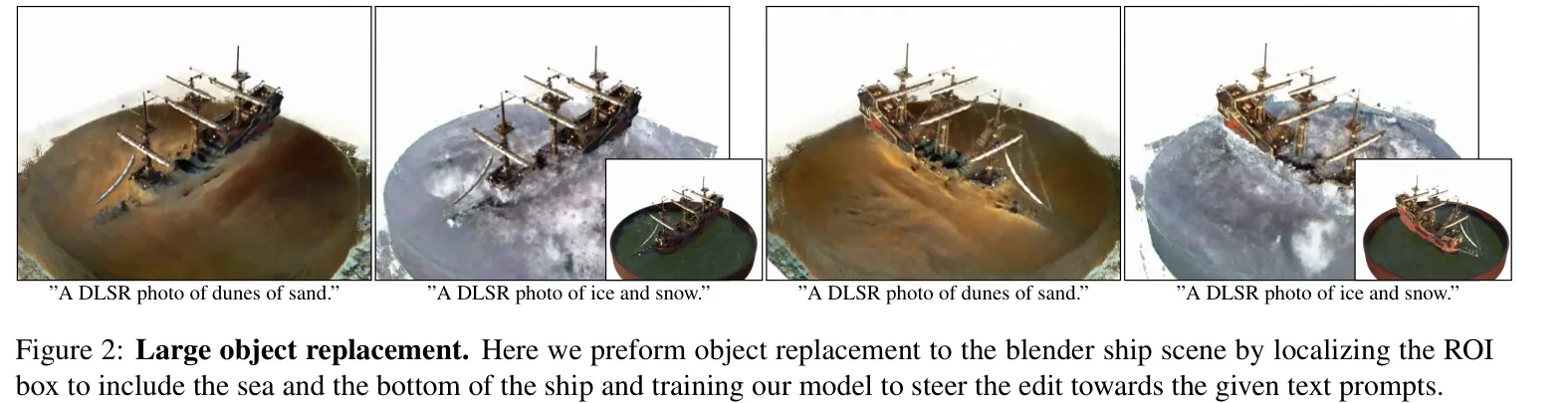 Fig. 2: Large object replacement