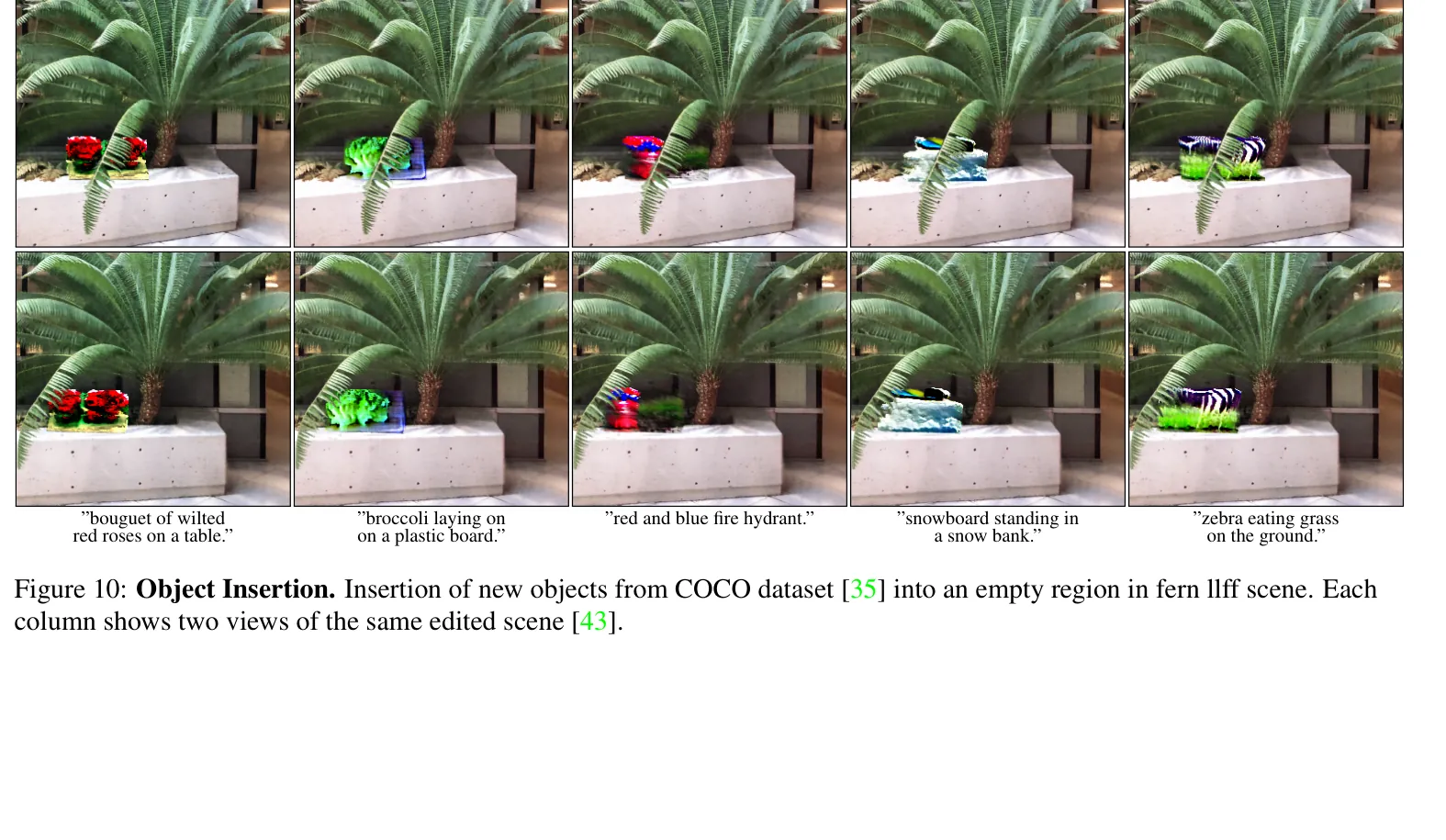 Fig. 10: Object Insertion