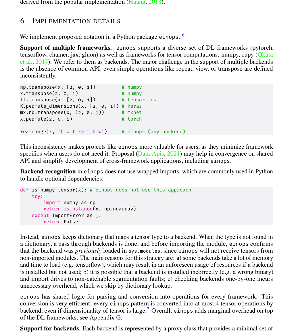 Backend API comparison