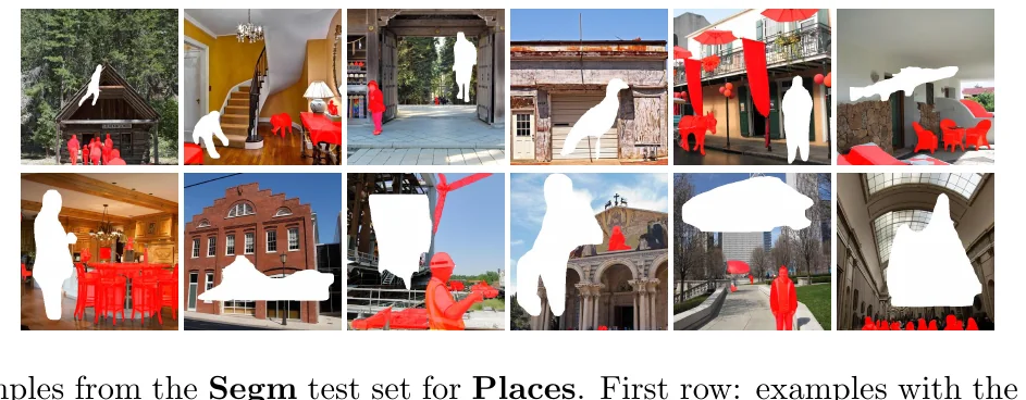 Segmentation mask examples